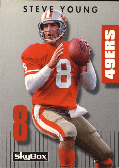 1992 SkyBox Prime Time #99 Steve Young