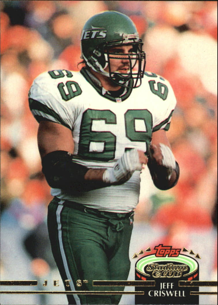 Jeff Criswell 1990 Fleer #359 - New York Jets at 's Sports  Collectibles Store