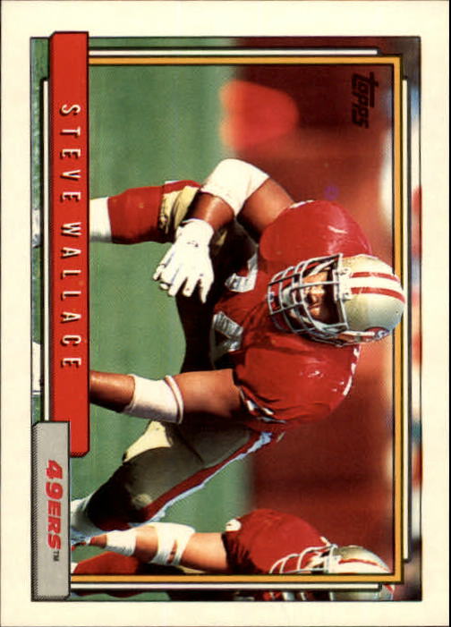 1991 Upper Deck High Series Steve Wallace . San Francisco 49ers #677