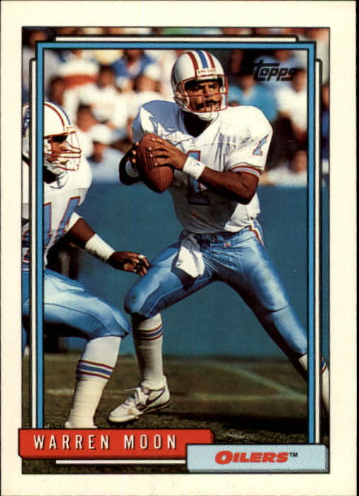 1985 TOPPS FOOTBALL NEAR COMPLETE SET WARREN MOON ROOKIE EX MNT OR