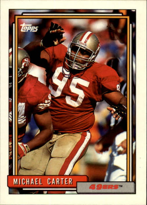 1992 Topps #252 Michael Carter