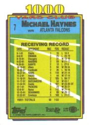 1992 Topps Football 1000 Yard Club Insert Singles - You Choose - Bild 8 von 32