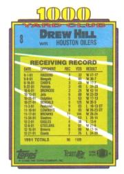 1992 Topps Football 1000 Yard Club Insert Singles - You Choose - Bild 10 von 32