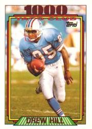 1992 Topps Football 1000 Yard Club Insert Singles - You Choose - Bild 9 von 32