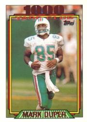 1992 Topps Football 1000 Yard Club Insert Singles - You Choose - Bild 11 von 32
