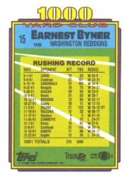 1992 Topps Football 1000 Yard Club Insert Singles - You Choose - Bild 22 von 32