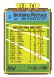 1992 Topps Football 1000 Yard Club Insert Singles - You Choose - Bild 28 von 32