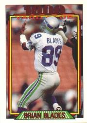 1992 Topps Football 1000 Yard Club Insert Singles - You Choose - Bild 31 von 32