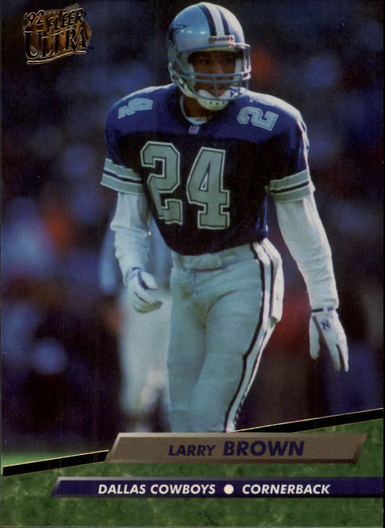 1992 Ultra #78 Larry Brown DB