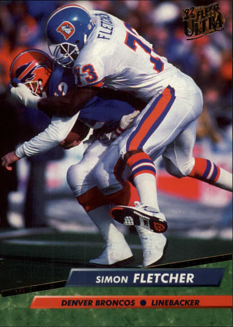 1992 Ultra #98 Simon Fletcher