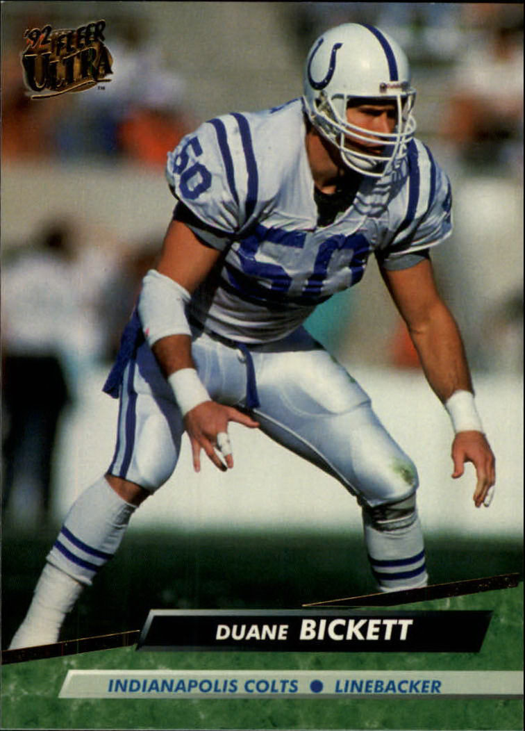 1992 Ultra #158 Duane Bickett