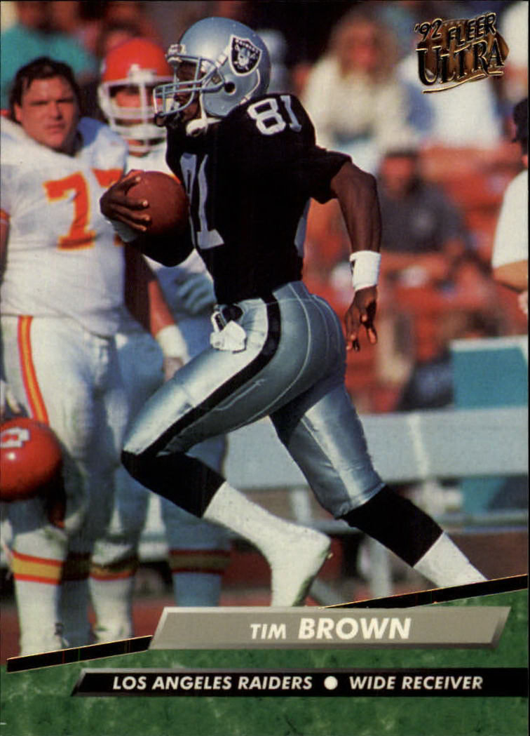 1992 Ultra #188 Tim Brown
