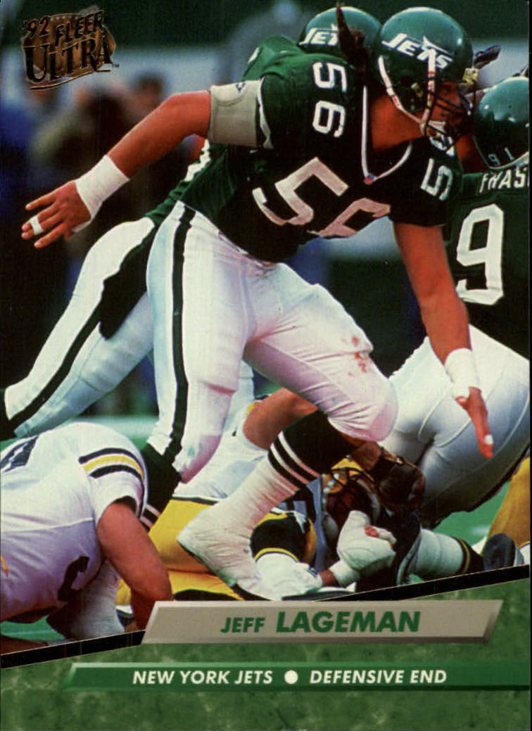 1992 Ultra #295 Jeff Lageman