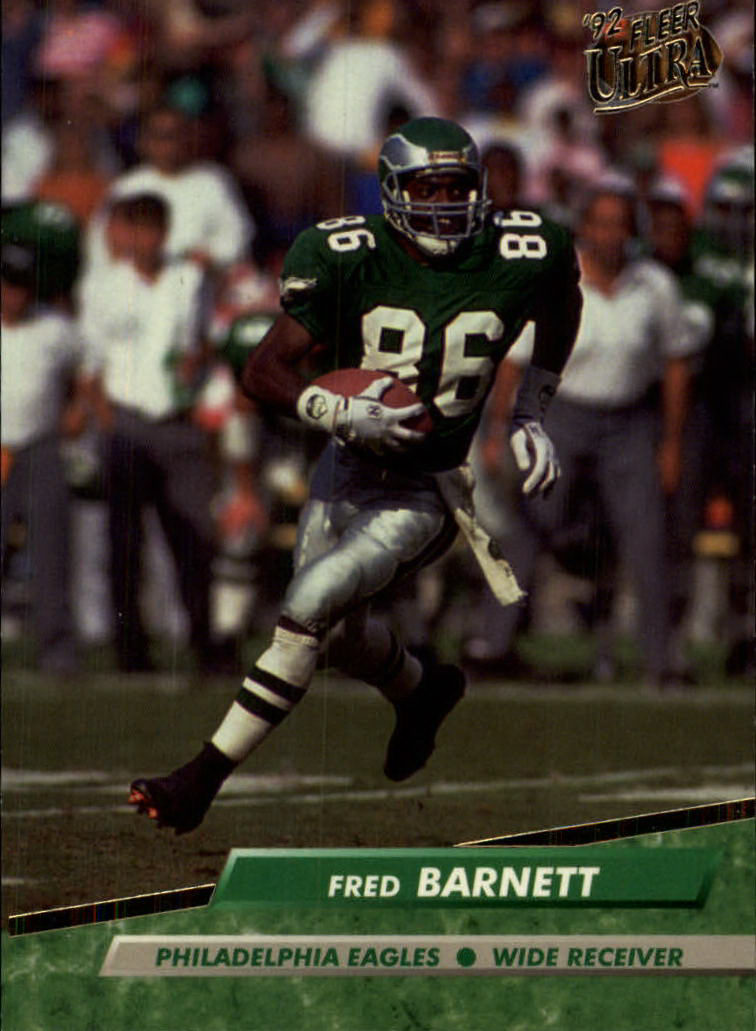 #262 Fred Barnett - Philadelphia Eagles - 1992 SkyBox Impact Football