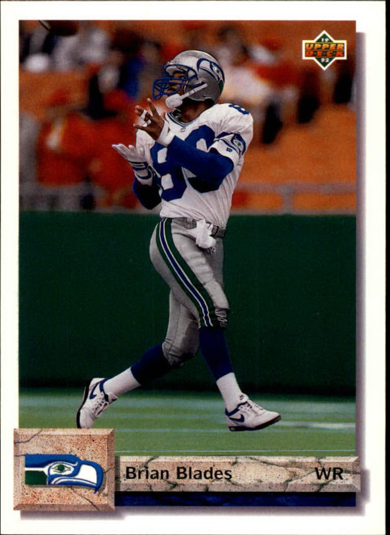 Brian Blades autographed Football Card (Seattle Seahawks) 1994 Upper Deck  #104