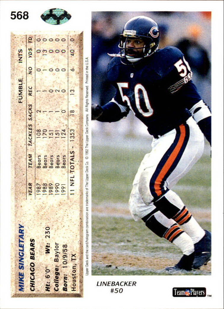 A2086- 1992 Upper Deck FB Card #s 501-620 +Inserts -You Pick- 15+ FREE US SHIP