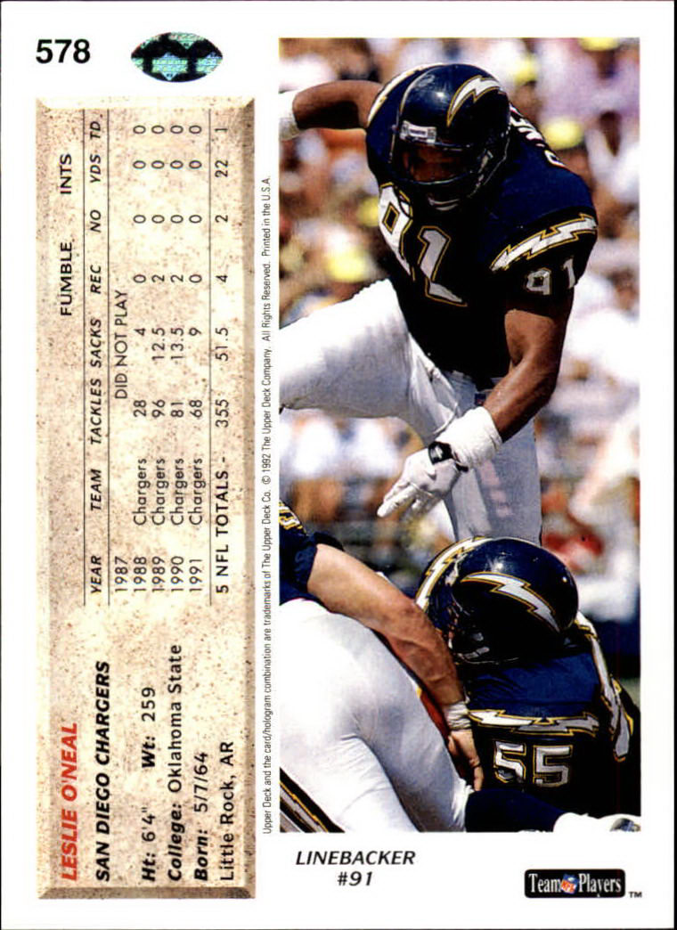 A2086- 1992 Upper Deck FB Card #s 501-620 +Inserts -You Pick- 15+ FREE US SHIP