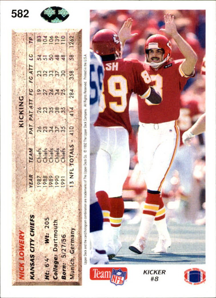 A2086- 1992 Upper Deck FB Card #s 501-620 +Inserts -You Pick- 15+ FREE US SHIP