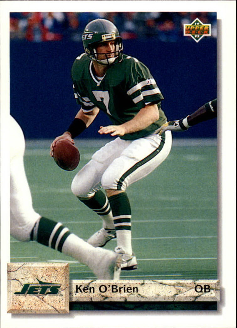 1991 Wild Card #20 Ken O'Brien New York Jets