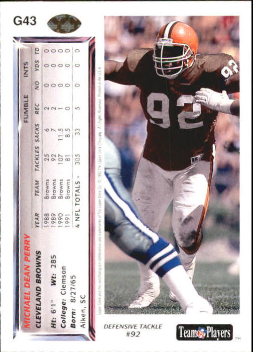 A2086- 1992 Upper Deck FB Card #s 501-620 +Inserts -You Pick- 15+ FREE US SHIP