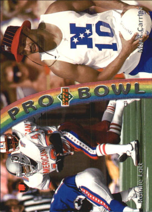 1992 Upper Deck Pro Bowl #PB11 R.Lott/M.Carrier DB