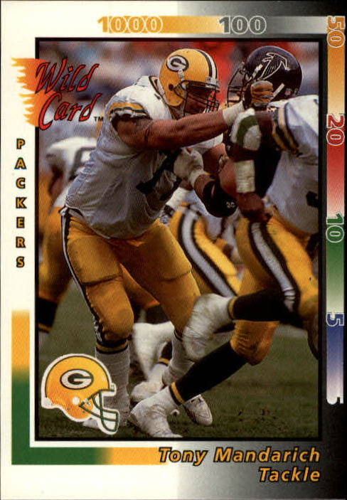 1989 Tony Mandarich Green Bay Packers Topps Traded Card #2T