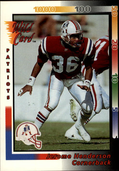 1992 Wild Card #121 Jerome Henderson