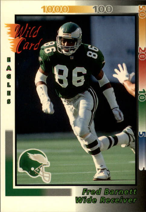 1992 Wild Card #268 Fred Barnett