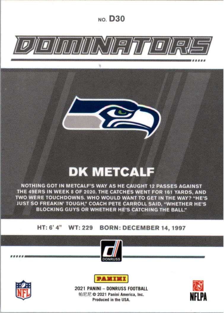 A9434- 2021 Donruss Football Assorted Insert Card1 -You Pick- 15+ FREE US SHIP