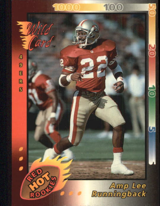1992 Wild Card Red Hot Rookies #22 Amp Lee