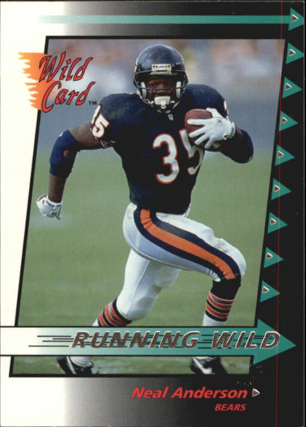 1992 Wild Card Football "Insert" Cards - Picture 14 of 27