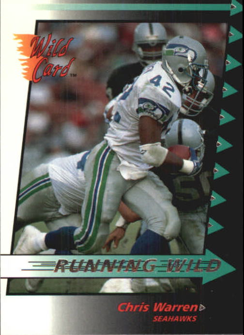 1992 Wild Card Football "Insert" Cards - Picture 22 of 27