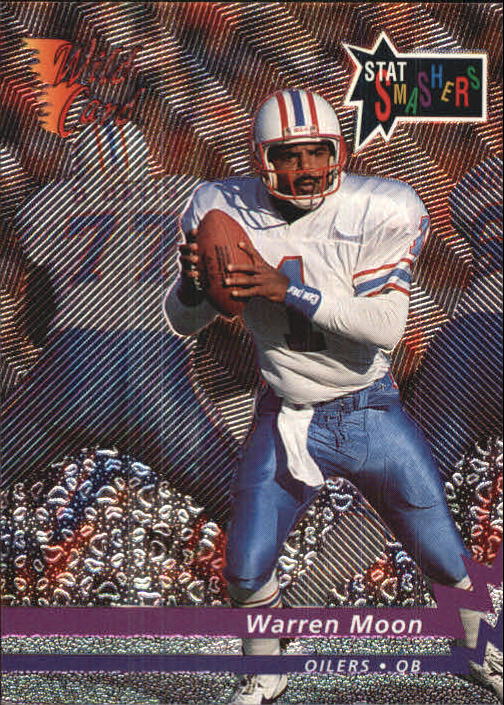 1992 Wild Card Football "Stat Smashers" Insert and Promo Cards - Picture 9 of 70