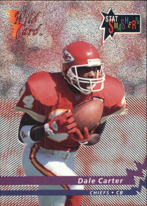 1992 Wild Card Football "Stat Smashers" Insert and Promo Cards - Picture 15 of 70