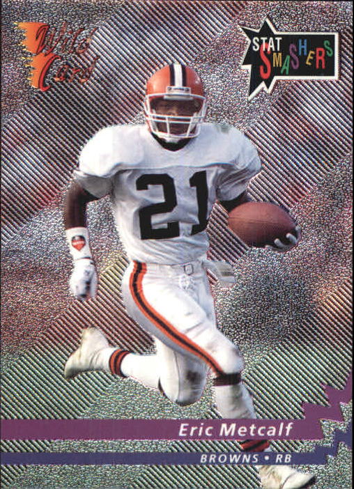 1992 Wild Card Football "Stat Smashers" Insert and Promo Cards - Picture 23 of 70