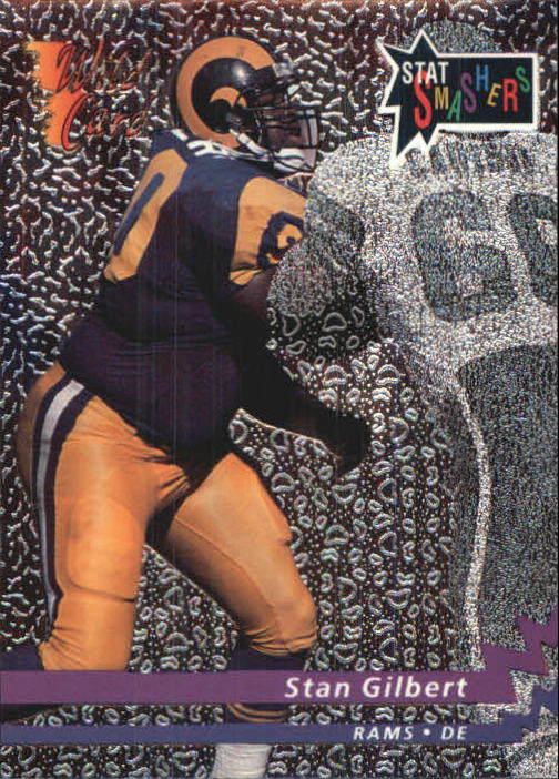 1992 Wild Card Football "Stat Smashers" Insert and Promo Cards - Picture 27 of 70