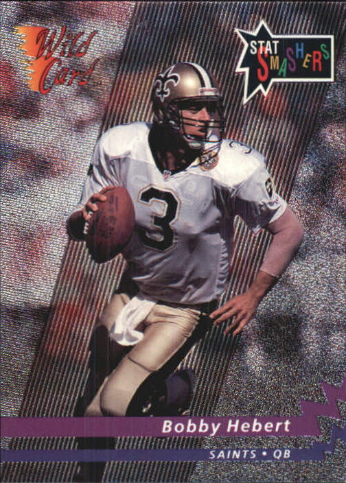 1992 Wild Card Football "Stat Smashers" Insert and Promo Cards - Picture 33 of 70