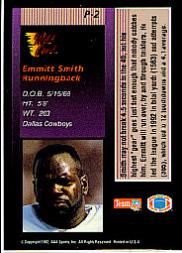 1992 Wild Card Football "Stat Smashers" Insert and Promo Cards - Picture 70 of 70