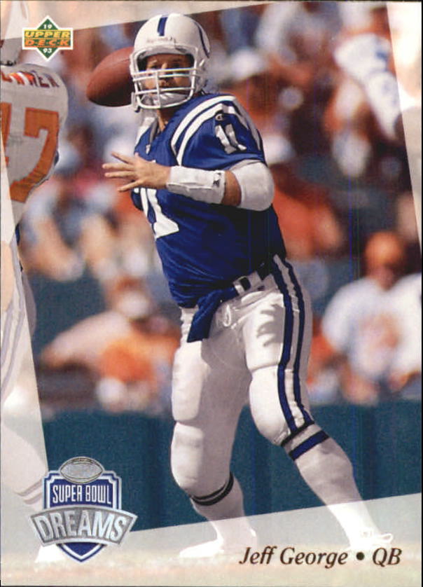 1992-93 Upper Deck NFL Experience Gold #39 Jeff George