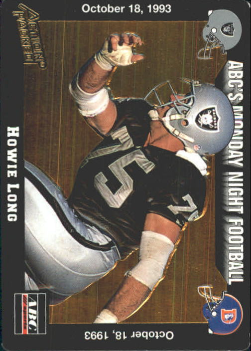 1993 Action Packed Monday Night Football #27 Howie Long