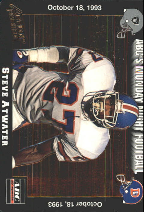1993 Action Packed Monday Night Football #28 Steve Atwater