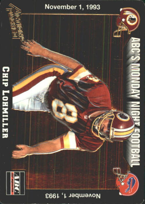 1993 Action Packed Monday Night Football #35 Chip Lohmiller