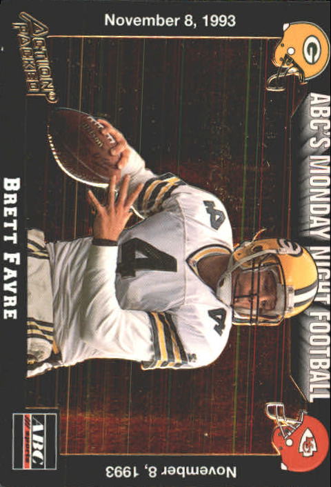 1993 Action Packed Monday Night Football #38 Brett Favre