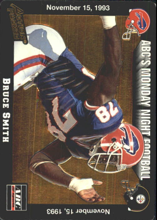 1993 Action Packed Monday Night Football #44 Bruce Smith