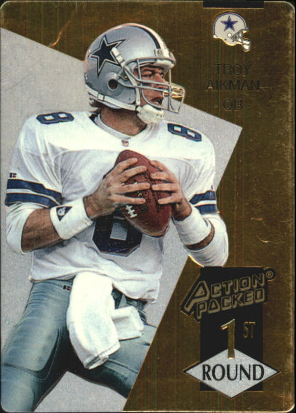 1993 Action Packed Rookie Update Previews #RU1 Troy Aikman