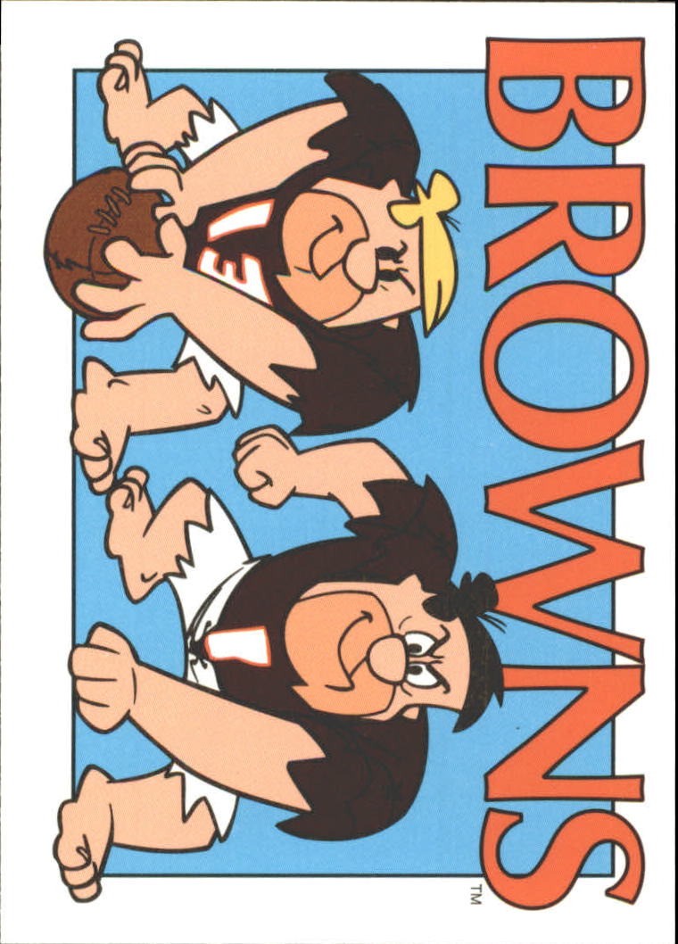 1993 Cardz Flintstones NFL #61 Cleveland Browns