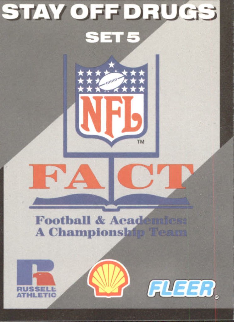 1993 FACT Fleer Shell Football Cards - Picture 142 of 213