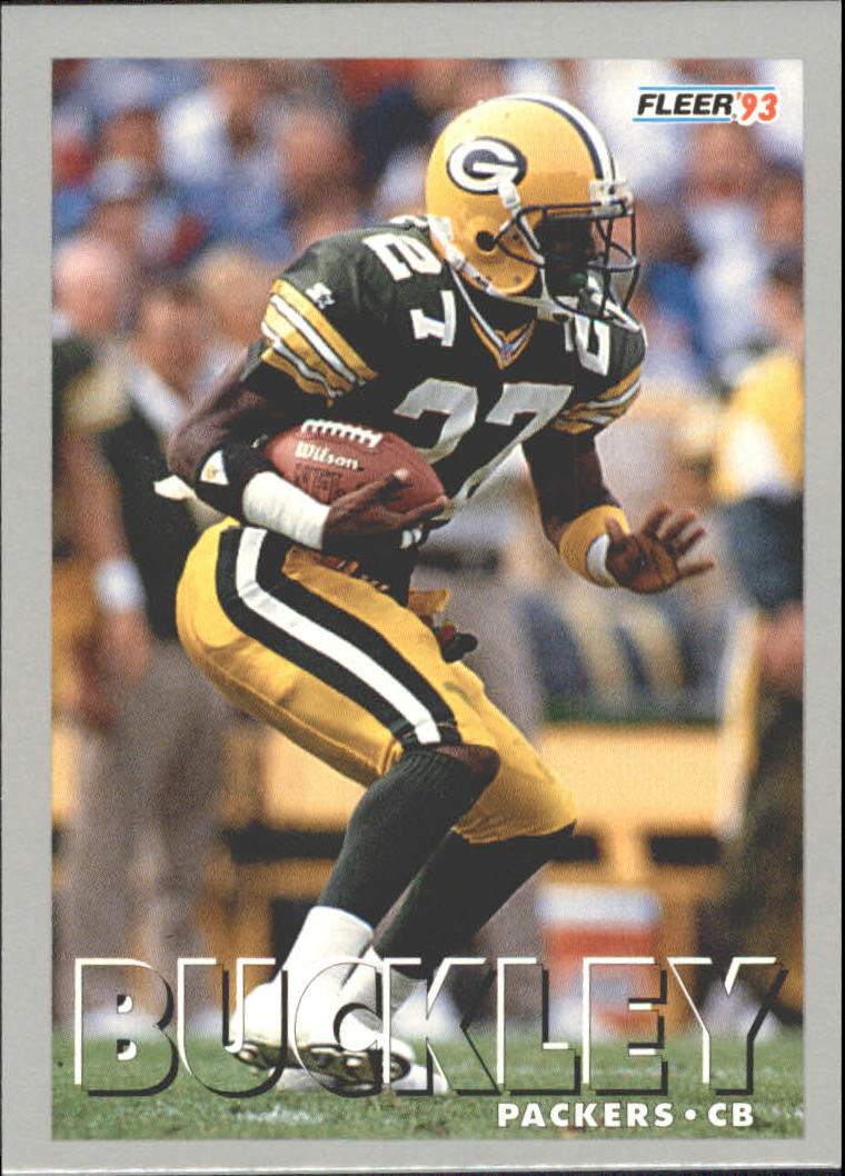 1993 FACT Fleer Shell Football Cards - Picture 192 of 213