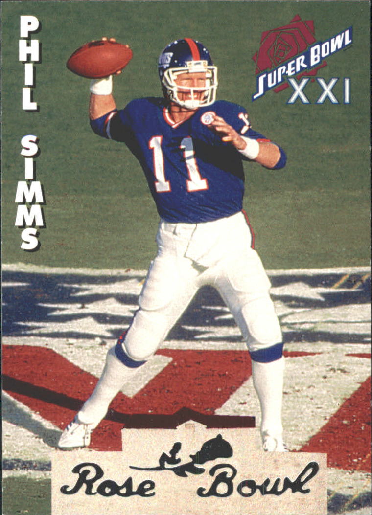 1993 Heads and Tails SB XXVII #SB11 Phil Simms - NM-MT - Ziggy's Eastpointe  Sportscards