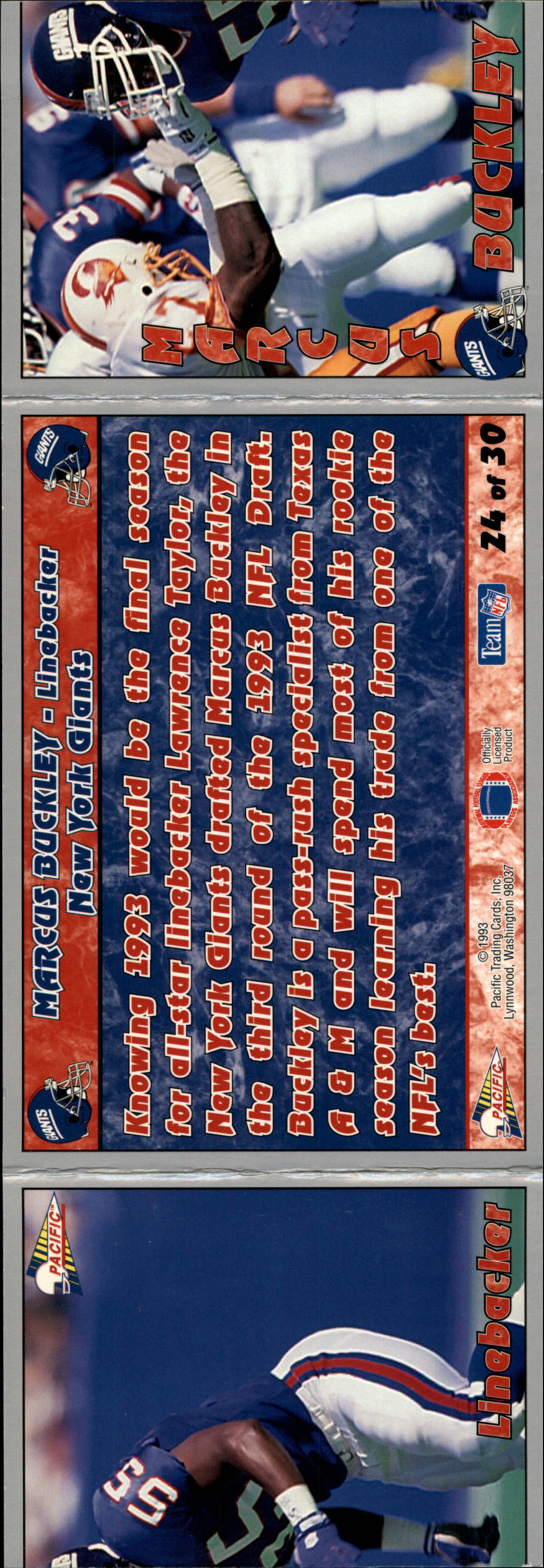 B0352 - 1993 Pacific Dreifachordner FB OVERSIZED - Sie wählen aus - 15+ KOSTENLOSER US-VERSAND - Bild 33 von 41